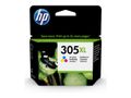 HP 305XL - 5 ml - High Yield - colour (cyan, magenta, yellow) - original - ink cartridge - for Deskjet 1255, 23XX, 27XX, 41XX, DeskJet Plus 41XX, ENVY 60XX, 64XX, ENVY Pro 64XX