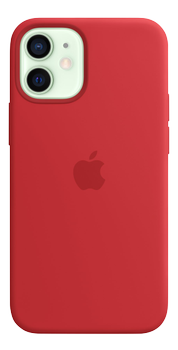 APPLE Silikondeksel 12 mini, Rød Deksel til iPhone 12 mini m/MagSafe (MHKW3ZM/A)