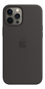 APPLE iPhone 12 Pro Max Sil Case Black (MHLG3ZM/A)