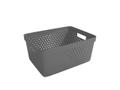 NORDISKA PLAST Oppbevaringskurv Star 13L grå