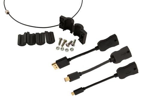 STOLTZEN Nyx Adapter Cable 3 Umontert DP, miniDP, USB-C. Leveres umontert (ST-U3DpMDp-P)