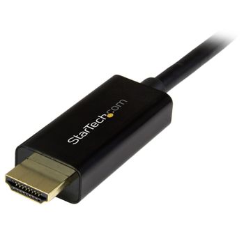 STARTECH DisplayPort to HDMI Converter Cable - 2m - 4K (DP2HDMM2MB)