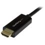 STARTECH DisplayPort to HDMI Converter Cable - 2m - 4K (DP2HDMM2MB)