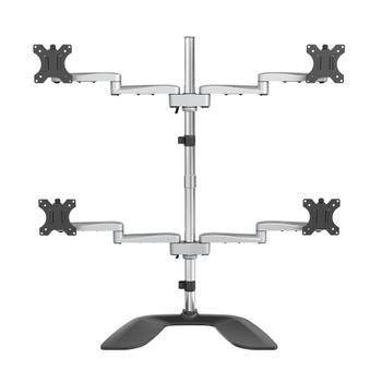 STARTECH QUAD-MONITOR STAND - FOR UP TO 32IN VESA MOUNT MONITORS DESK (ARMQUADSS)