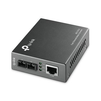 TP-LINK 10/100 Mbps RJ45 to 100 Mbps Single-mode SC Fiber Converter PORT: 1x 100 Mbps SC Port,  1x 10/100 M RJ45 Port (Auto MDI/MDIX) SPEC: Full-duplex,   Up to 20 km,  Chassis TL-MC1400 Rack-mountable (MC110CS)
