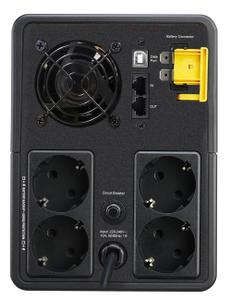 APC Back-UPS 2200VA 230V 1200W AVR 4 Schuko outlets (BX2200MI-GR)
