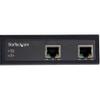 STARTECH Industrial 1 Port Power over Ethernet Gigabit Extender - 60W 802.3bt PoE/PoE + 100m IP-30 -40C to + 75C (POEEXT1G60W)