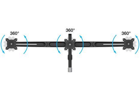 MULTIBRACKETS M VESA Desktopmount Triple Arm Expan Kit (7350022735002)