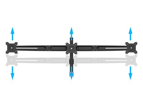 MULTIBRACKETS M VESA Desktopmount Triple Arm Expan Kit (7350022735002)