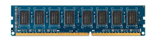 HP DDR3 - modul - 2 GB - DIMM 240-pin - 1600 MHz / PC3-12800 - ej buffrad - icke ECC - för 280 G1, 6300 Pro, 6305 Pro, Elite 8300 (DIMM) (B4U35AA)