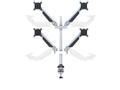 MULTIBRACKETS VESA Gas Lift Arm Quad Silver 15inch-32inch 3-7,5kg 75x75-100x100 (7350022737228)