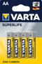 VARTA Superlife Brunsten AA/R06 B4 - qty 12 - Superlife Brunsten AA/R06 B4