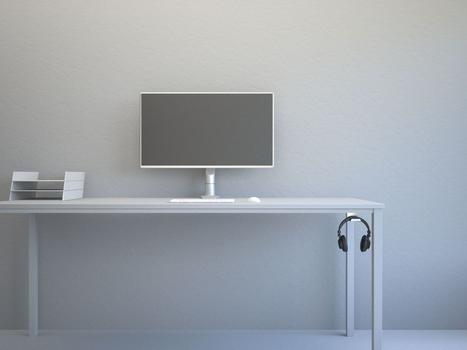 MULTIBRACKETS M Headset Holder Desk White (7350073731855)