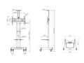 MULTIBRACKETS M Public Floorstand Bsic/ shelf/ camholder (7350073732319)