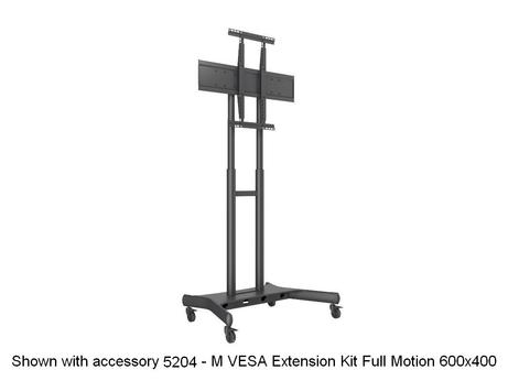 Multibrackets M Public Floorstand Basic 180 stativ - for flatpanel / videokonferansesystem - svart (7350073734627)