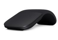 Microsoft Arc Mouse - Mus - optisk - 2 knapper - trådløs - Bluetooth 4.0 - svart (ELG-00002)