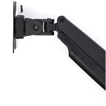 STARTECH DESK MOUNT MONITOR ARM - BLACK FOR UP TO 32IN MONITOR-ALUMINUM DESK (ARMPIVOTHDB)