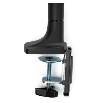 STARTECH DESK MOUNT MONITOR ARM - BLACK FOR UP TO 32IN MONITOR-ALUMINUM DESK (ARMPIVOTHDB)
