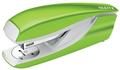 LEITZ WOW Half Strip Stapler Metal 30 Sheet Green 55021054