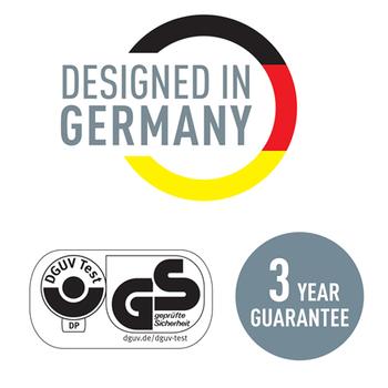 LEITZ WOW Half Strip Stapler Metal 30 Sheet Green 55021054 (55021054)