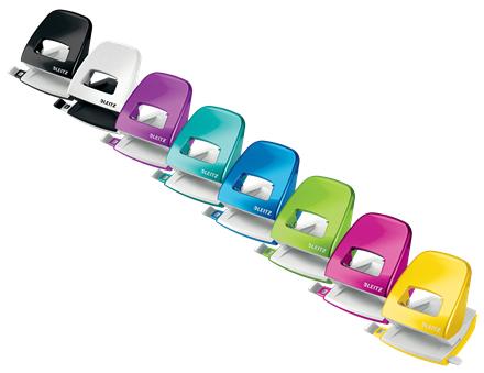 LEITZ Hole Punch 5008 2-Hole 30-Sheet EU WOW Yellow (50081016)