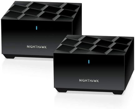 NETGEAR NIGHTHAWK MESH WLAN6 SYSTEM KIT ROUTER MK62 + SATELLITE MS62     IN WRLS (MK62-100PES)