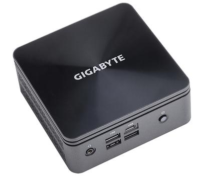 GIGABYTE e BRIX s GB-BRi3H-10110 (rev. 1.0) - Barebone - Ultra Compact PC Kit - 1 x Core i3 10110U / 2.1 GHz - RAM 0 GB - UHD Graphics - Gigabit Ethernet (GB-BRI3H-10110)