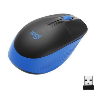 LOGITECH M190 Full-size wireless mouse - BLUE (910-005907)