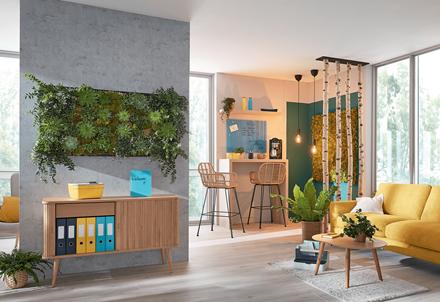 LEITZ Cosy Glasstavle - magnetisk whiteboardtavle 80x60 cm - varmgul Rammeløst design. Lett montering. Inkl. Whiteboardpenn og rengjøringsklut (70430019)