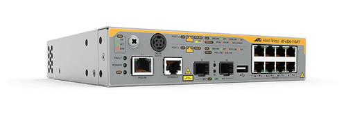 Allied Telesis L3 GIGABIT SWITCH 8-PORT 10/ 100/ 1000T POE+ 2-PORT 100/100 CPNT (AT-X320-11GPT-50)