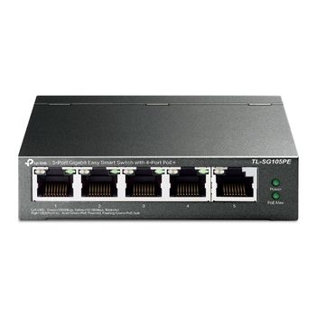 TP-LINK Switch TP-Link 5x GE TL-SG105PE (davon 4xPOE+) (TL-SG105PE)