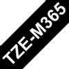 BROTHER TZe tape 36mm hvid på mat sort (TZeM365)