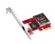 ASUS LAN ASUS PCE-C2500 2.5Gbps PCI-E RJ45 Ethernet card (90IG0660-MO0R00)