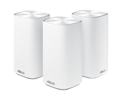 ASUS ZenWiFi AC Mini (CD6) (3-pack) White AC1500 - Mesh router AC Standard - 802.11ac (90IG05S0-BO9420)