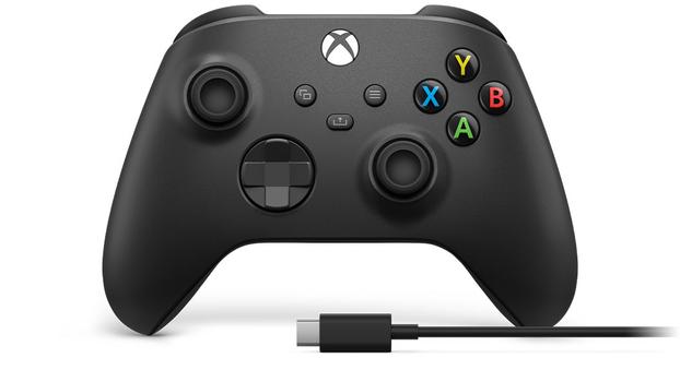 Microsoft Xbox Wireless Controller + USB-C Cable - håndkonsoll - trådløs - Bluetooth (1V8-00002)
