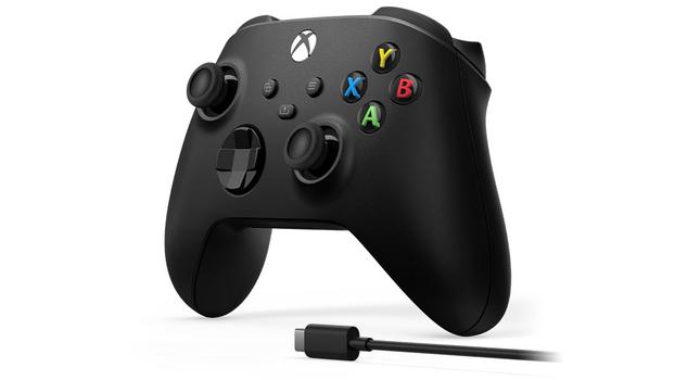 Microsoft Xbox Wireless Controller + USB-C Cable - håndkonsoll - trådløs - Bluetooth (1V8-00002)