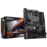 Gigabyte B550 AORUS ELITE AX V2, ATX, AM4, Wi-Fi 6, 2.5GbE LAN, 4x DDR4, 2x M.2, PCIe 4.0 x16, 6x SATA3, 1x Front USB-C, 2x USB3.1, 5x USB3.0