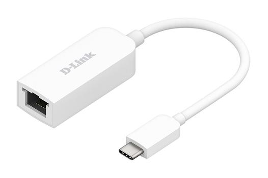 D-LINK DUB-E250 - nettverksadapter - USB-C / Thunderbolt 3 - 2.5GBase-T x 1 (DUB-E250)