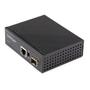 STARTECH StarTech.com PoE+ Industrial Fiber to Ethernet Media Converter 60W, SFP to RJ45, Singlemode/ Multimode Fiber to Copper Gigabit Ethernet, Compact, IP-30/ -40 to +75C, PoE+ Media Converter - Fiber Media  (IMC1GSFP60W)