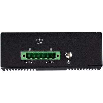 STARTECH Industrial 8 Port Gigabit PoE Switch 30W - Power Over Ethernet Switch - GbE PoE+ Network Switch Unmanaged IP-30 (IESC1G80UP)