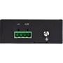 STARTECH StarTech.com PoE+ Industrial Fiber to Ethernet Media Converter 60W, SFP to RJ45, Singlemode/ Multimode Fiber to Copper Gigabit Ethernet, Compact, IP-30/ -40 to +75C, PoE+ Media Converter - Fiber Media  (IMC1GSFP60W)