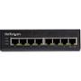 STARTECH Industrial 8 Port Gigabit PoE Switch 30W - Power Over Ethernet Switch - GbE PoE+ Network Switch Unmanaged IP-30 (IESC1G80UP)