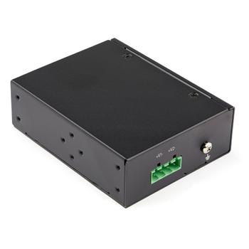 STARTECH Industrial 5 Port Gigabit PoE Switch 30W - Power Over Ethernet Switch - GbE PoE+ Network Switch Unmanaged IP-30 (IESC1G50UP)