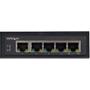STARTECH Industrial 5 Port Gigabit PoE Switch 30W - Power Over Ethernet Switch - GbE PoE+ Network Switch Unmanaged IP-30 (IESC1G50UP)