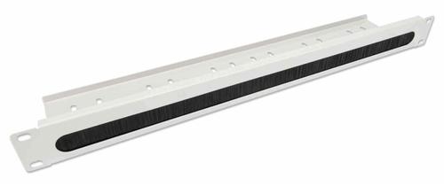 INTELLINET INT 19" Angle Cable Manager, with Brush, 1U, Grey, 2pcs in a (715836)