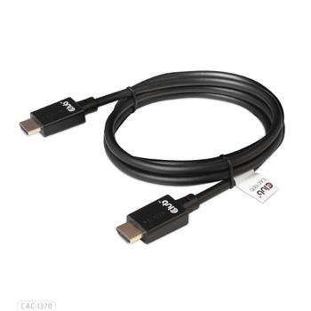 CLUB 3D HDMI 2.1 Kabel 1,5m Ultra High Speed 4K120Hz, 8K60Hz St./St. schwarz (CAC-1370)