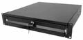 INTELLINET INT 19" Storage Drawer, 2U - 18, with lock, Black
