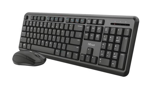TRUST ODY WIRELESS KEYBOARD + MOUSE ND WRLS (24157)