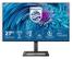 PHILIPS E-line 275E2FAE - LED monitor - 27" - 2560 x 1440 QHD @ 75 Hz - IPS - 350 cd/m² - 1000:1 - 1 ms - 2xHDMI, DisplayPort - speakers - textured black