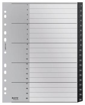 LEITZ Recycle Polypropylene Index 1-20 A4 12110000 (12110000)
